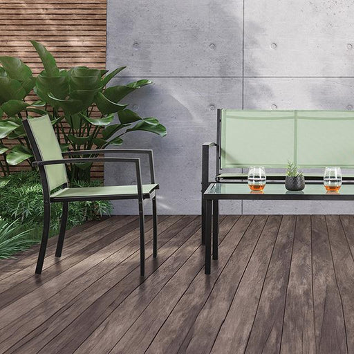 Ibiza 4 Pc. Sling Set K D Green - California Furniture (Coachella, CA)
