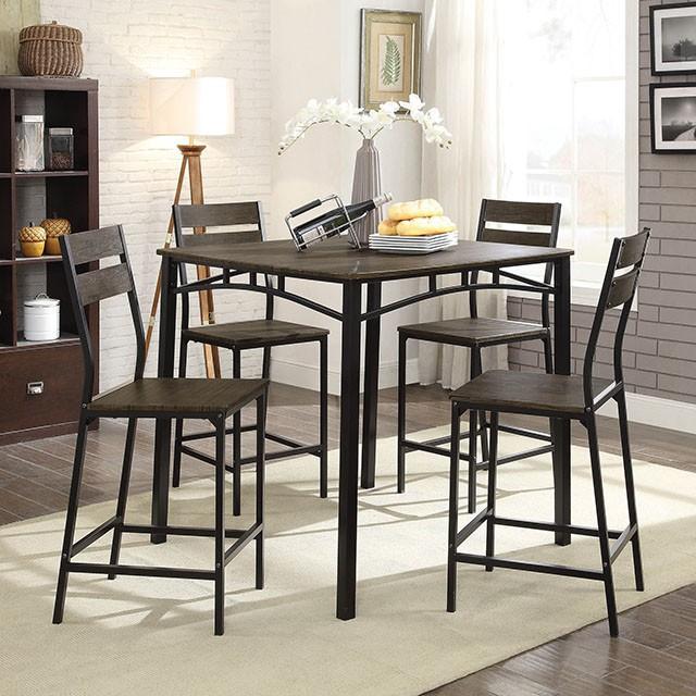 Westport 5 Pc. Counter Ht. Table Set - California Furniture (Coachella, CA)
