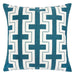 Kari Teal 20" X 20" Pillow, Turquoise - California Furniture (Coachella, CA)