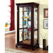 TULARE Dark Cherry Curio - California Furniture (Coachella, CA)