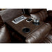 Listowel Brown Love Seat - California Furniture (Coachella, CA)
