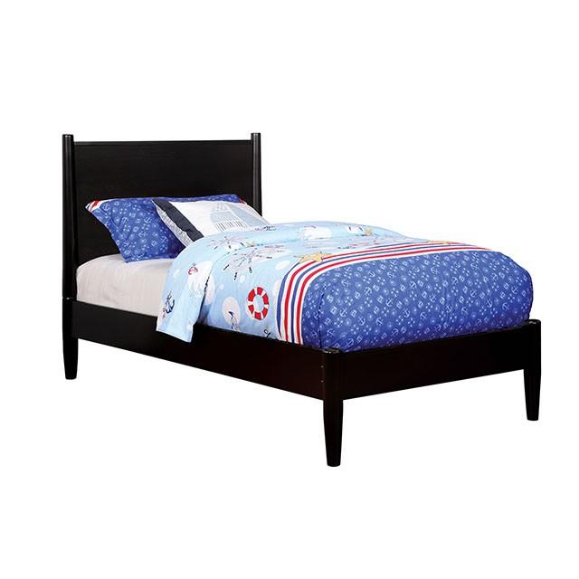LENNART II Black & White Cal.King, E.King, Full, Queen, Twin Bed - California Furniture (Coachella, CA)