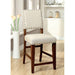 SANIA Rustic Oak Counter Ht. Chair (2/CTN) - California Furniture (Coachella, CA)