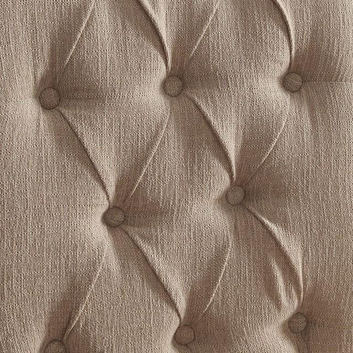 Mashall Beige/Antique Black Side Chair, Ivory (2/CTN) - California Furniture (Coachella, CA)