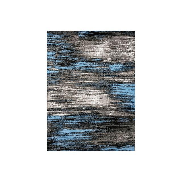 Sivas Gray/Blue 8' X 10' Area Rug - California Furniture (Coachella, CA)