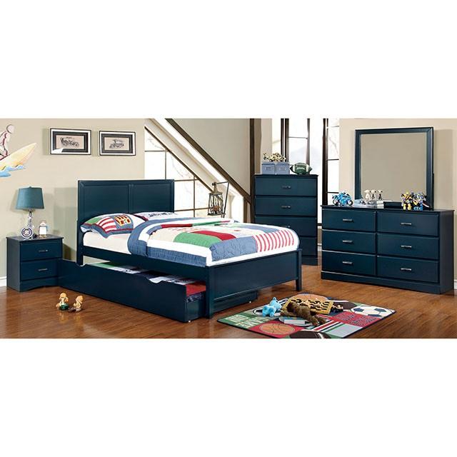 PRISMO Blue Trundle - California Furniture (Coachella, CA)