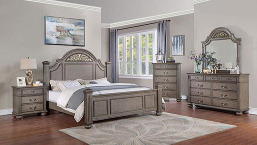 SYRACUSE Night Stand, Gray - California Furniture (Coachella, CA)