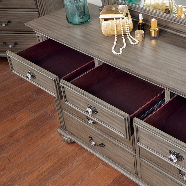 SYRACUSE Dresser, Gray - California Furniture (Coachella, CA)