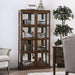 Vilas Oak Curio Cabinet - California Furniture (Coachella, CA)