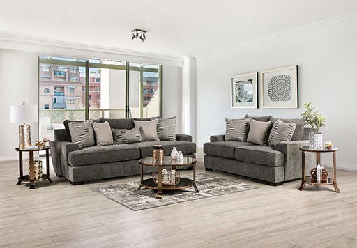 HOLBORN Loveseat, Gray - California Furniture (Coachella, CA)