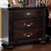 Syracuse Dark Walnut Night Stand - California Furniture (Coachella, CA)