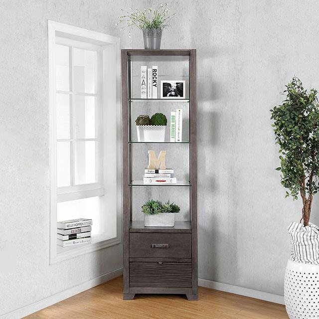 Tienen Gray Pier Cabinet - California Furniture (Coachella, CA)