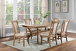 UPMINSTER Dining Table, Natural Tone - California Furniture (Coachella, CA)