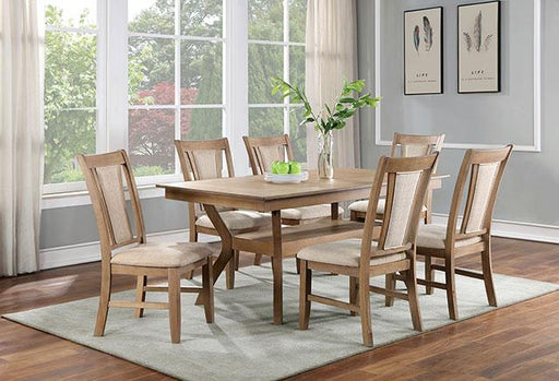 UPMINSTER Side Chair (2/CTN), Natural Tone/Beige - California Furniture (Coachella, CA)