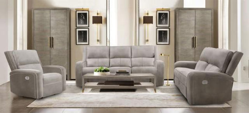 VASILIOS Power Sofa, Taupe - California Furniture (Coachella, CA)