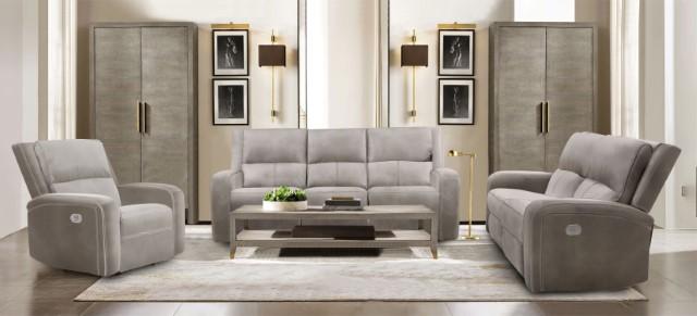 VASILIOS Power Sofa, Taupe - California Furniture (Coachella, CA)