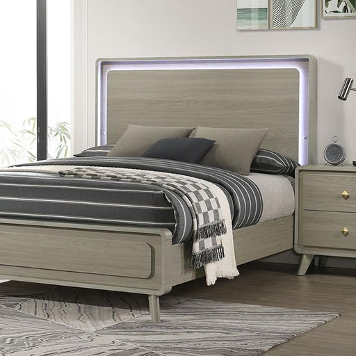 Rainier Queen Bedroom Set Gray - California Furniture (Coachella, CA)