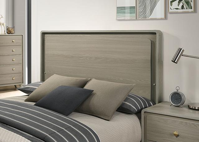 Rainier Queen Bedroom Set Gray - California Furniture (Coachella, CA)