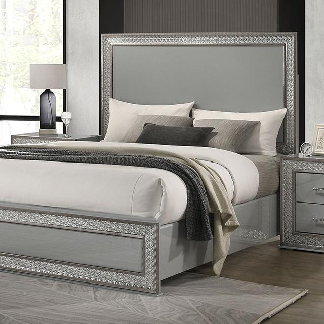 Cassiopeia E.King & Queen Bed Squre & Circular - California Furniture (Coachella, CA)