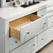 MAGDEBURG Cal.King Bed, Black & White - California Furniture (Coachella, CA)
