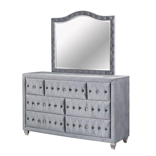Alzir Dresser Gray - California Furniture (Coachella, CA)