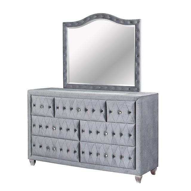 Alzire Black & Gray Dresser - California Furniture (Coachella, CA)