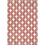 Carla Area Rug Red - California Furniture (Coachella, CA)