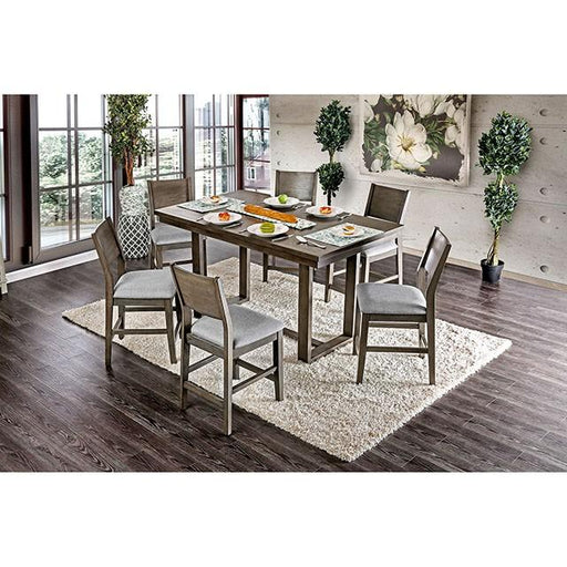 Anton 7 Pc Counter Ht Table Set - California Furniture (Coachella, CA)