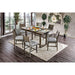 Anton 7 Pc Counter Ht Table Set - California Furniture (Coachella, CA)