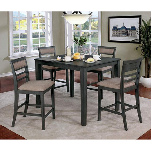 Fafnir 5 & 7 Piece Counter Ht Table Set - California Furniture (Coachella, CA)