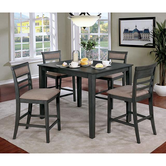 Fafnir 5 & 7 Piece Counter Ht Table Set - California Furniture (Coachella, CA)