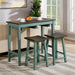 Elinor Bar Table Set Cherry & Green - California Furniture (Coachella, CA)