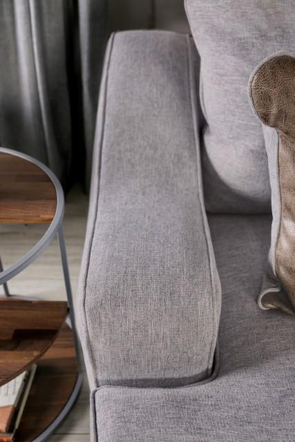 SKYLINE Sofa, Light Gray/Brown - California Furniture (Coachella, CA)