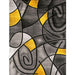 Sivas Charcoal Yellow 8' X 10' Area Rug - California Furniture (Coachella, CA)