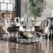 ORLA Silver/Black Dining Table - California Furniture (Coachella, CA)