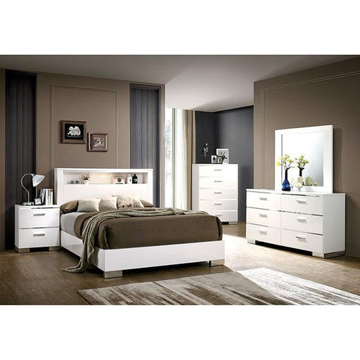 Malte White Dresser - California Furniture (Coachella, CA)