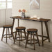 MISSOULA 4 Pc. Counter Ht. Table Set - California Furniture (Coachella, CA)