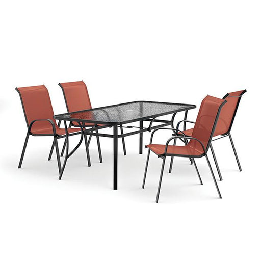 Pierro 5 Pc. Outdoor Dining Set - California Furniture (Coachella, CA)