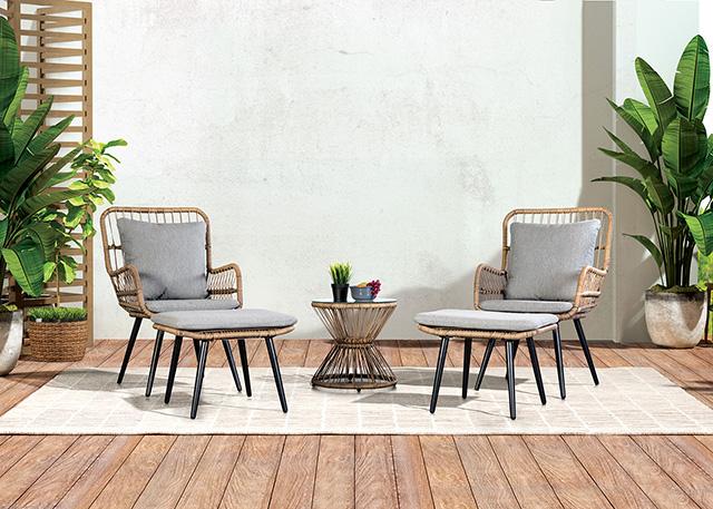 Chandu 6 Pc. Conversation Set - California Furniture (Coachella, CA)