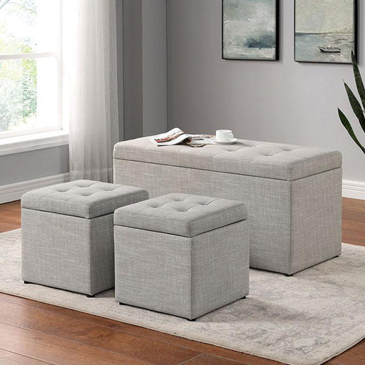 DARYN Storage Bench w/ Ottoman - California Furniture (Coachella, CA)