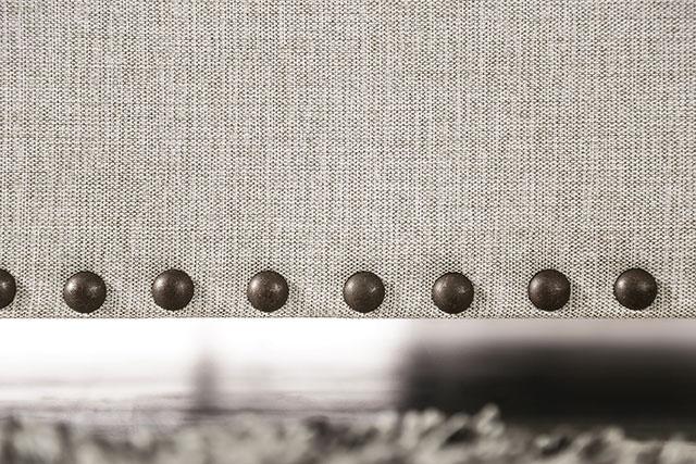 PICOTEE Sofa, Light Gray/Black - California Furniture (Coachella, CA)