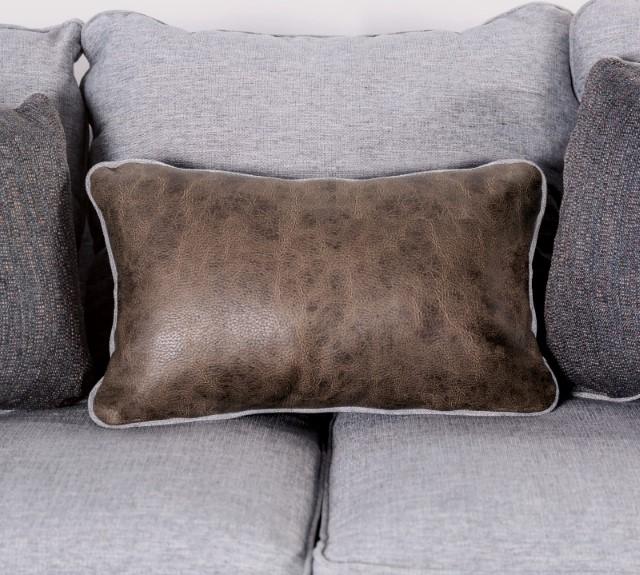 SKYLINE Sofa, Light Gray/Brown - California Furniture (Coachella, CA)