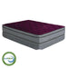 Purple/Grey 13" Euro Pillow Top Mattress Non-Flip, Full - California Furniture (Coachella, CA)