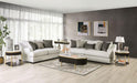 SKYLINE Loveseat, Pewter/Gray - California Furniture (Coachella, CA)