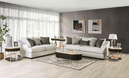SKYLINE Loveseat, Pewter/Gray - California Furniture (Coachella, CA)