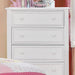 OLIVIA White Chest - California Furniture (Coachella, CA)