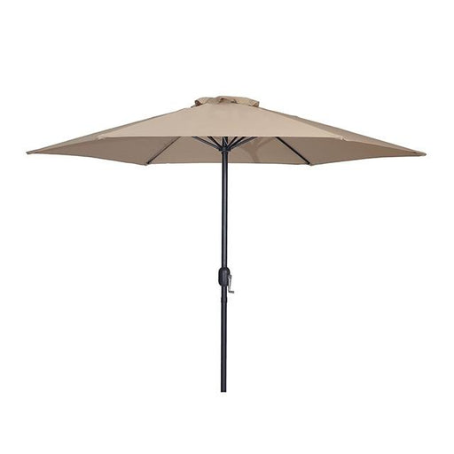 Lali 9 Ft Outdoor Umbrella + 21" Round Base - California Furniture (Coachella, CA)
