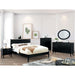 LENNART II Black & White Cal.King, E.King, Full, Queen, Twin Bed - California Furniture (Coachella, CA)