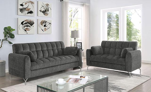 LUPIN Chair, Dark Gray - California Furniture (Coachella, CA)