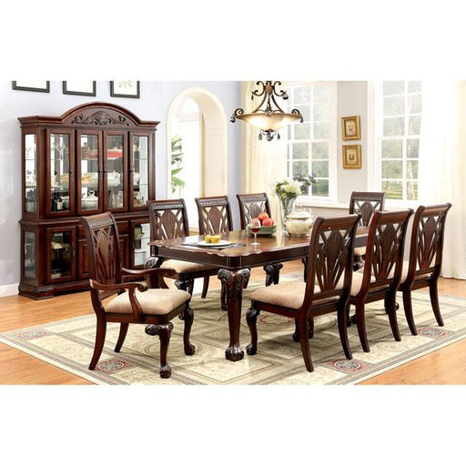 PETERSBURG I Cherry Dining Table w/ 1 X 18" Leaf - California Furniture (Coachella, CA)